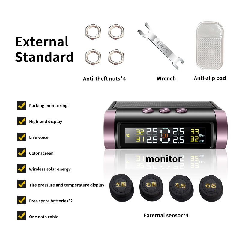 Solar Tire Pressure Monitoring